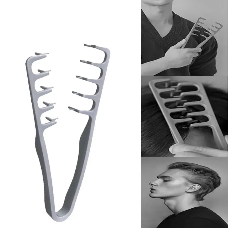 1/2/5Pcs Volumizing Wide-Tooth Hair Styling Comb Curling Tools Fluffy Texture for Men Ideal for All Hair Types Hairstyling Tools